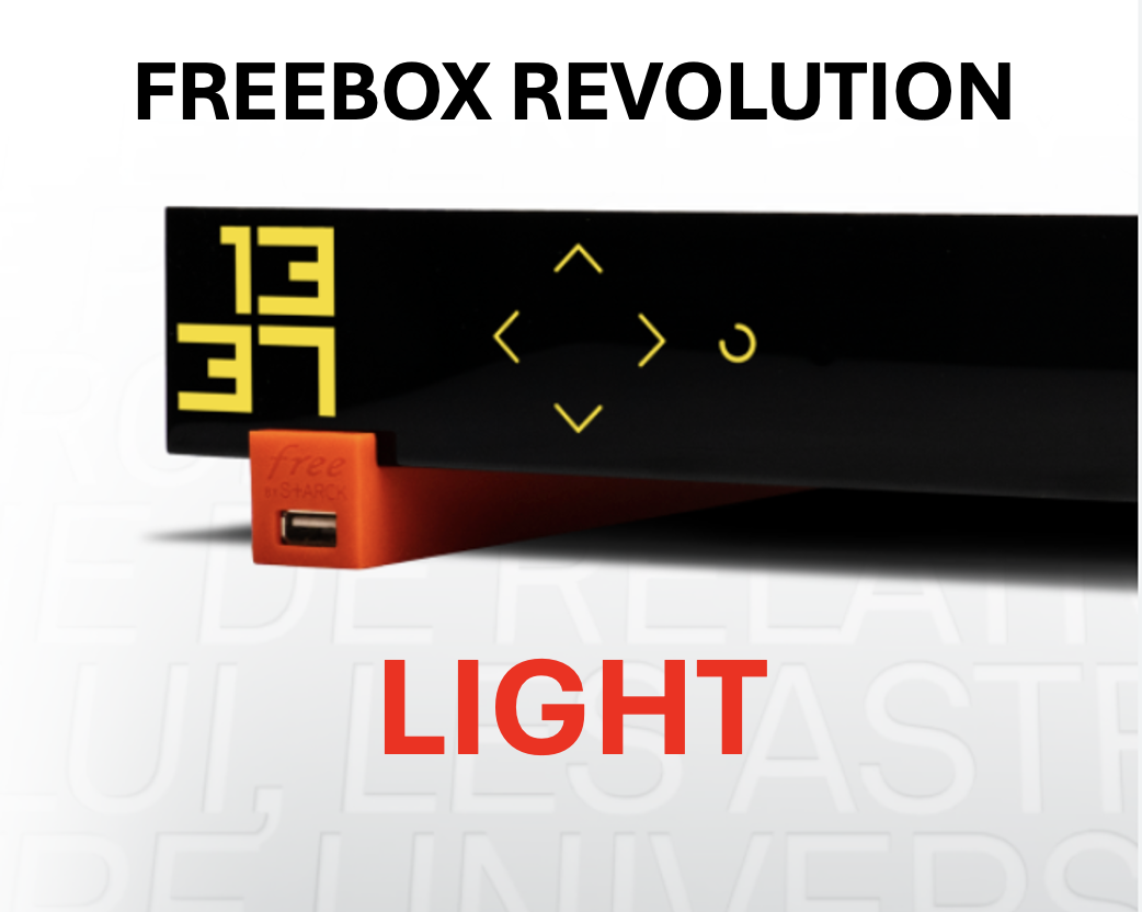 Freebox Révolution Light : une offre fibre avec TV et appels illimités à 19,99€/mois